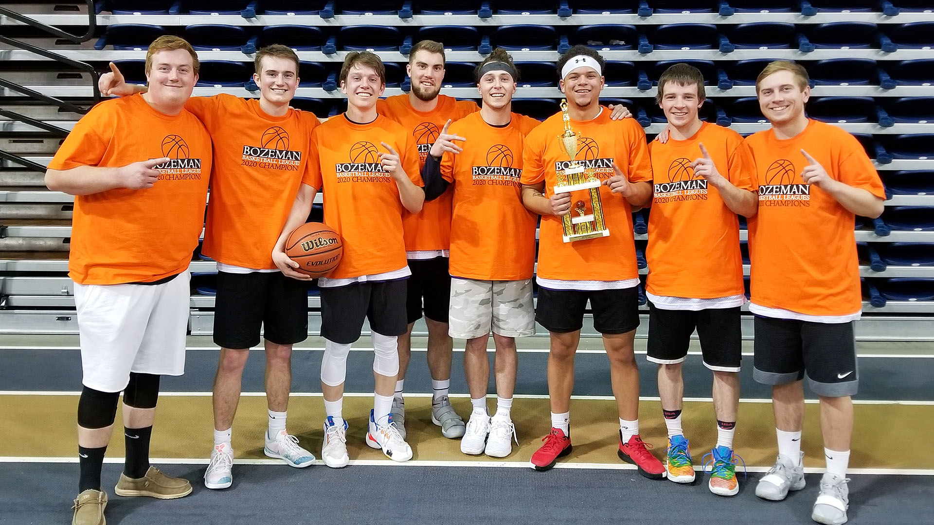 2020 Mens B Champions Bozeman Basketball Sm