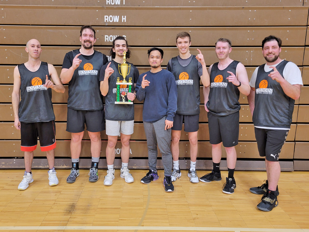 2023 Mens D Champions Bozeman Basketball Sm