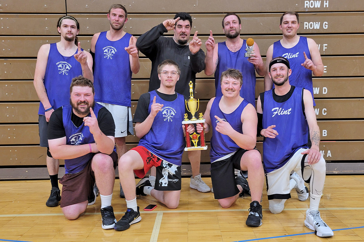 2024 Mens C Champions Bozeman Basketball Sm