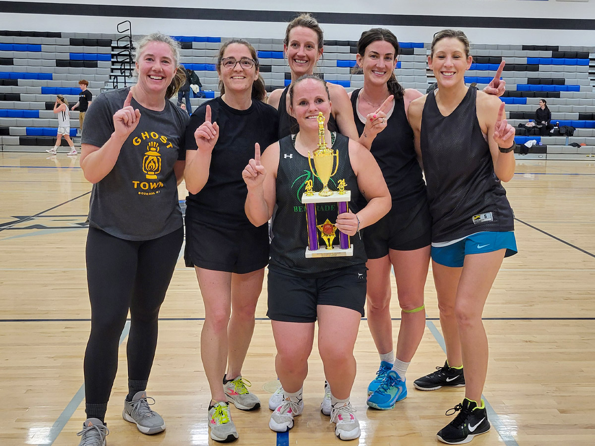 2024 Womens W Champions Bozeman Basketball Sm